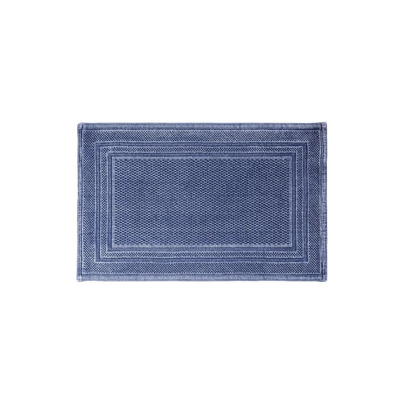 spirella Tapis de bain Coton FLAIR 50x80cm Bleu denim Elements by Spirella