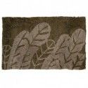 Spirella Tapis De Bain Coton PLUMES 50x80cm Marron MSV