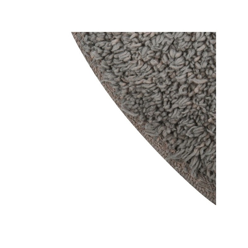 Spirella Tapis De Bain Coton Rond Ø57cm Couleur Taupe MSV