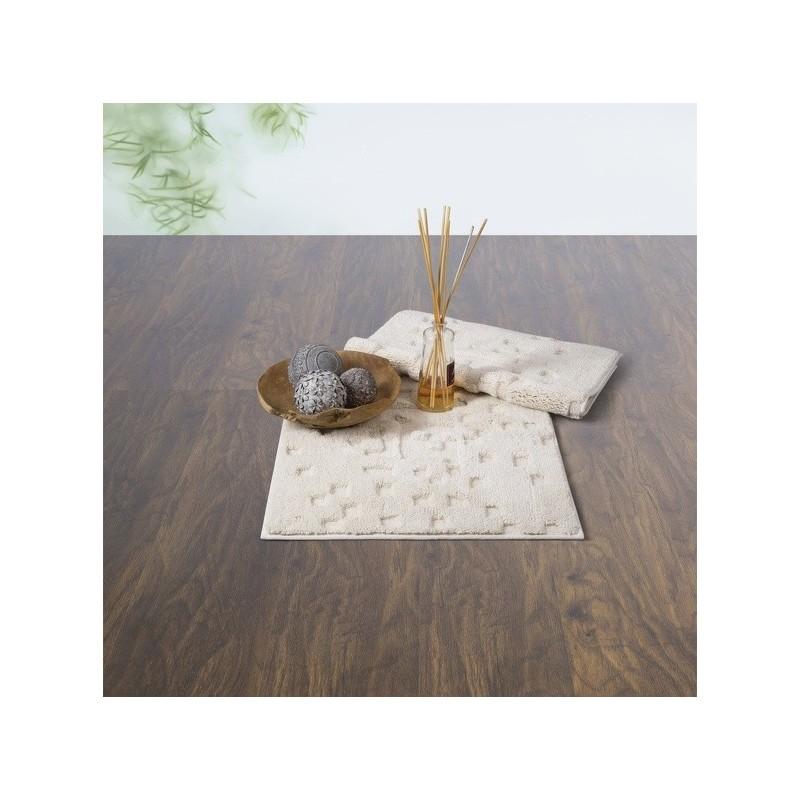 Spirella Tapis De Bain Coton TAMA 55x65cm Beige Spirella