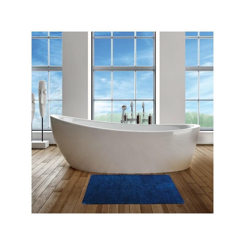Spirella Tapis De Bain Microfibre 40x60cm Bleu Foncé MSV