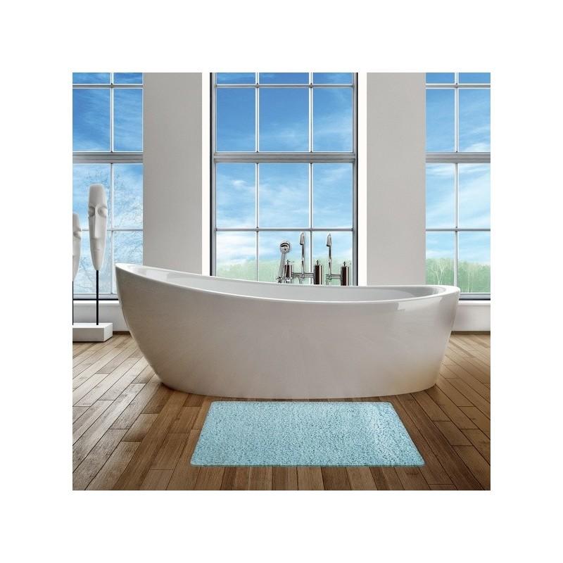 Spirella Tapis De Bain Microfibre 40x60cm Bleu Pastel MSV