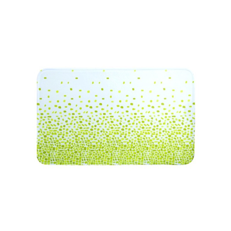 spirella Tapis de bain Microfibre 45x75cm BREST Vert MSV