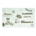 Spirella Tapis De Bain Microfibre 45x75cm Flowers MSV