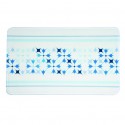 Spirella Tapis De Bain Microfibre 45x75cm Malta Bleu MSV