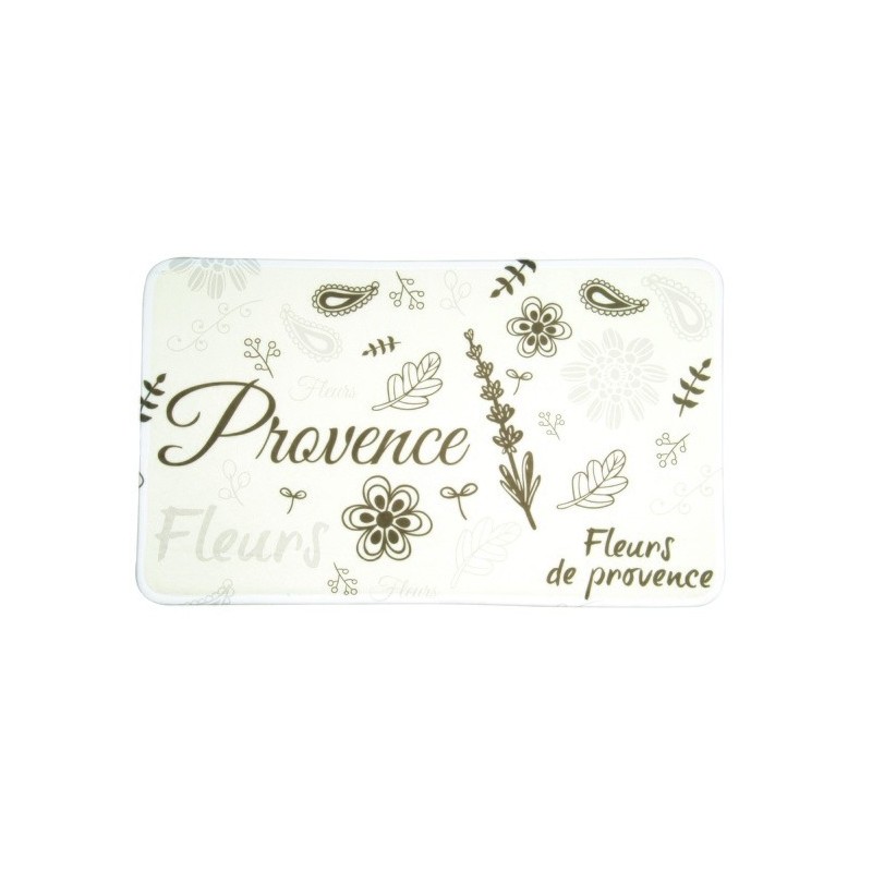 spirella Tapis de bain Microfibre 45x75cm Provence MSV