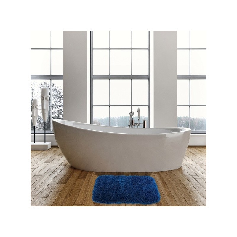 Spirella Tapis De Bain Microfibre 50x70cm Bleu Marine MSV