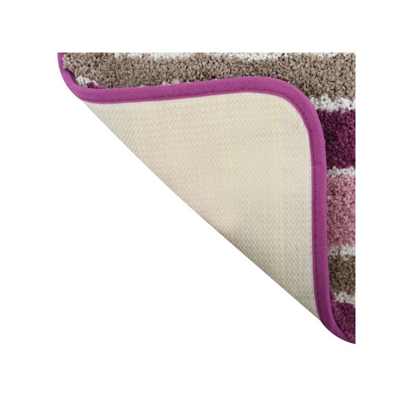 Spirella Tapis De Bain Microfibre 50x80cm QUITO Rose & Violet MSV
