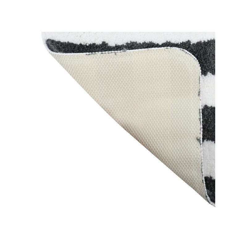 Spirella Tapis De Bain Microfibre 50x80cm SEAUVILLE Gris Anthracite MSV