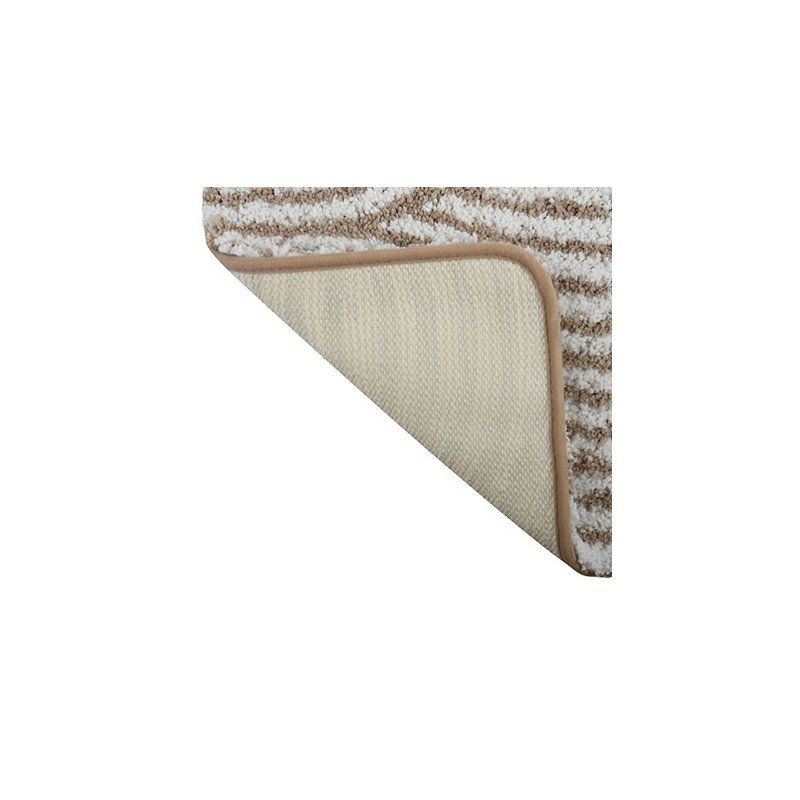 Spirella Tapis De Bain Microfibre 50x80cm Wave Taupe MSV