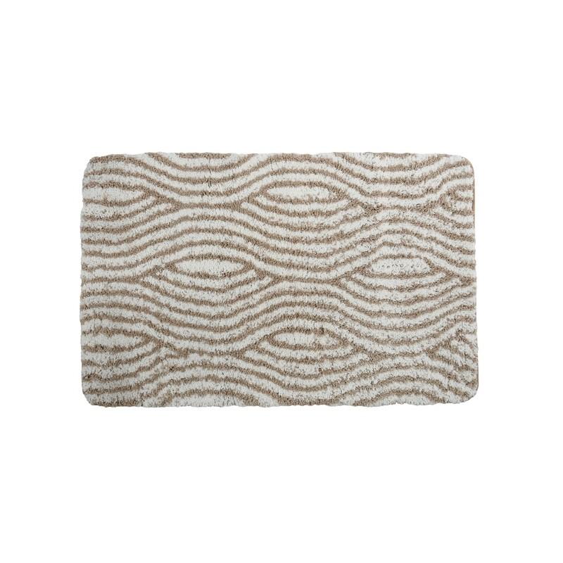 spirella Tapis de bain Microfibre 50x80cm Wave Taupe MSV