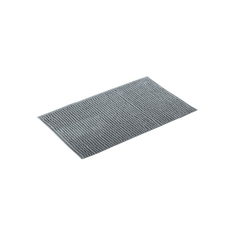 Spirella Tapis De Bain Microfibre CHENILLE 40X60cm Gris Clair MSV