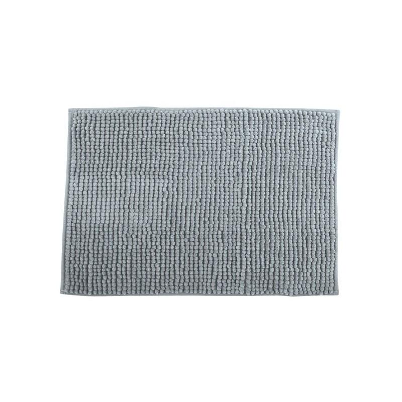 spirella Tapis de bain Microfibre CHENILLE 40X60cm Gris clair MSV