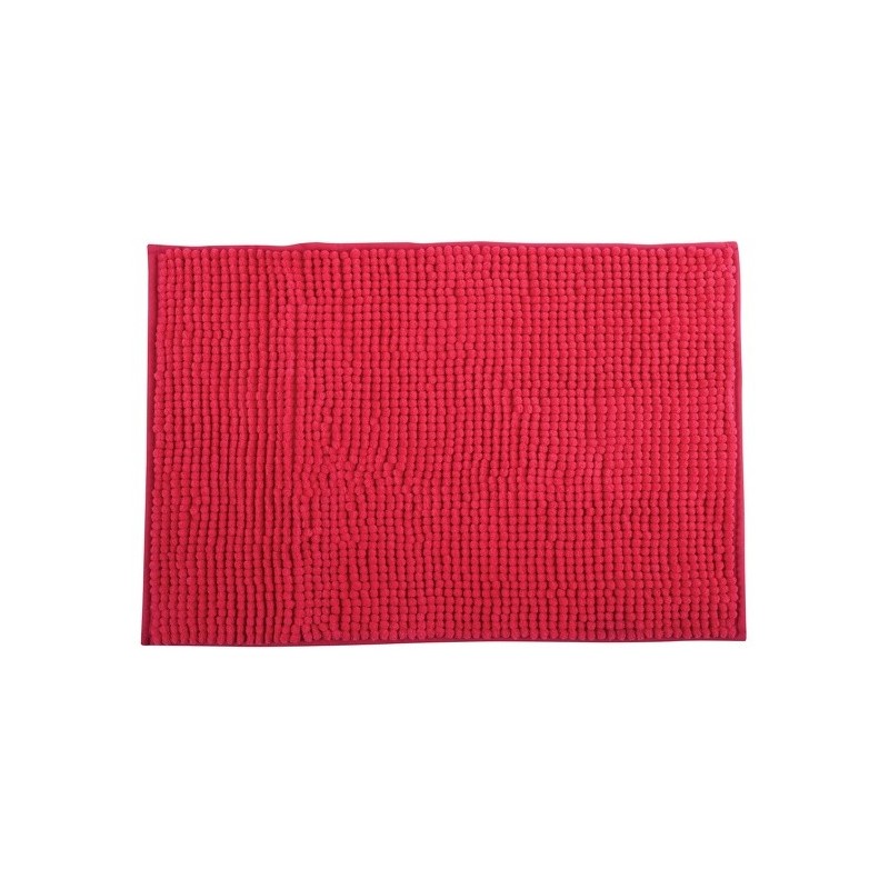 spirella Tapis de bain Microfibre CHENILLE 40x60cm Rose Fuschia MSV