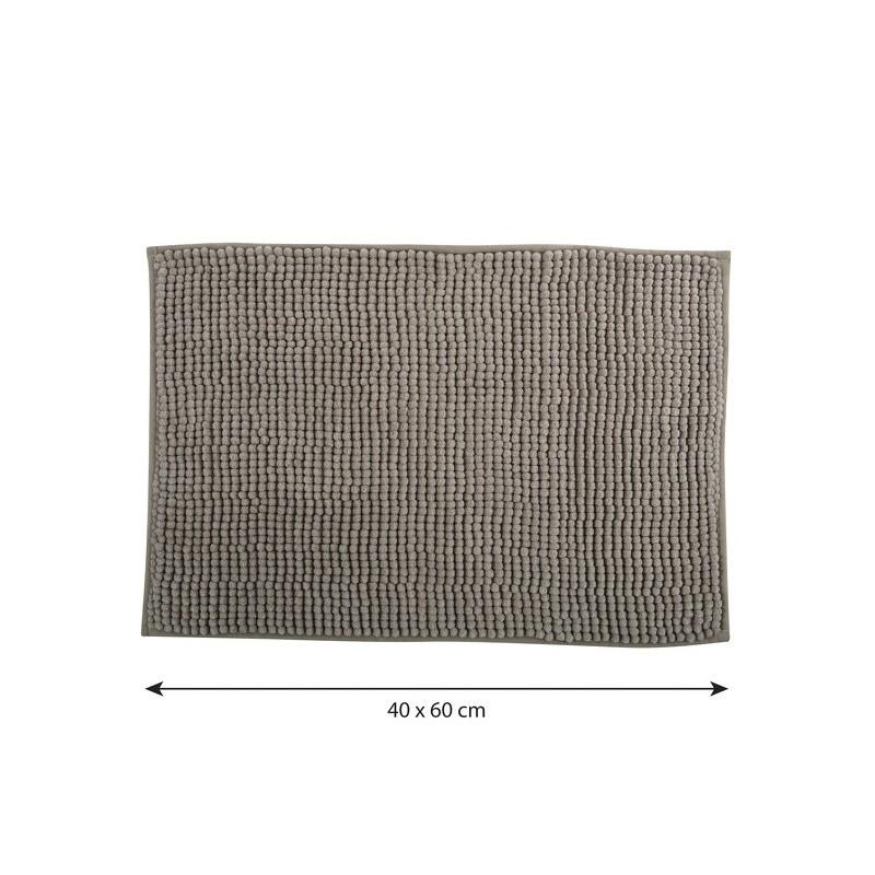 Spirella Tapis De Bain Microfibre CHENILLE 40x60cm Taupe MSV
