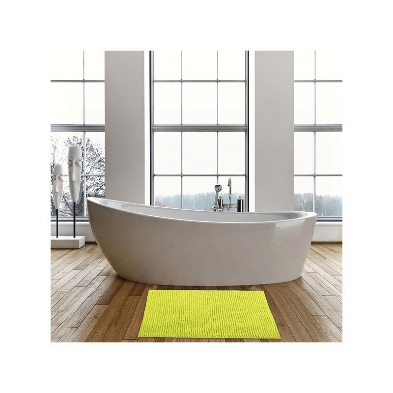 Spirella Tapis De Bain Microfibre CHENILLE 40x60cm Vert Anis MSV
