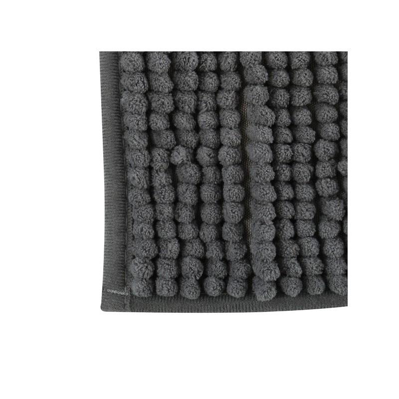 Spirella Tapis De Bain Microfibre CHENILLE 50x80cm Gris Foncé MSV
