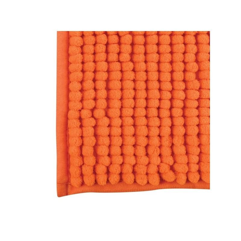 Spirella Tapis De Bain Microfibre CHENILLE 50x80cm Orange MSV
