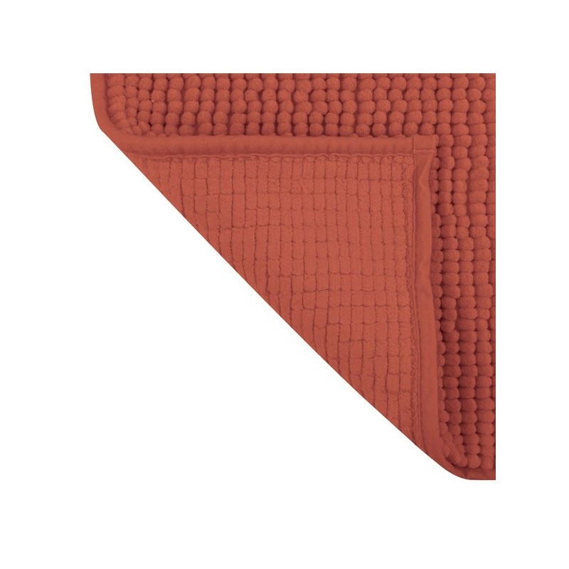 Spirella Tapis De Bain Microfibre CHENILLE 50x80cm Terracotta MSV