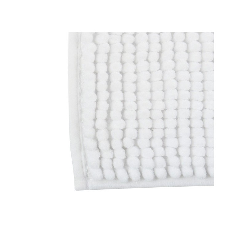 Spirella Tapis De Bain Microfibre CHENILLE 60x90cm Blanc MSV