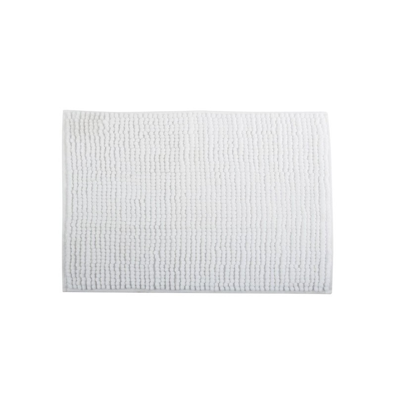 spirella Tapis de bain Microfibre CHENILLE 60x90cm Blanc MSV