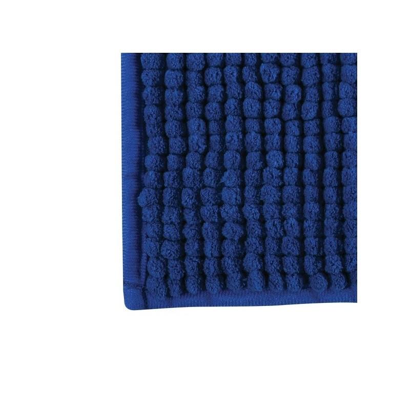 Spirella Tapis De Bain Microfibre CHENILLE 60x90cm Bleu Foncé MSV