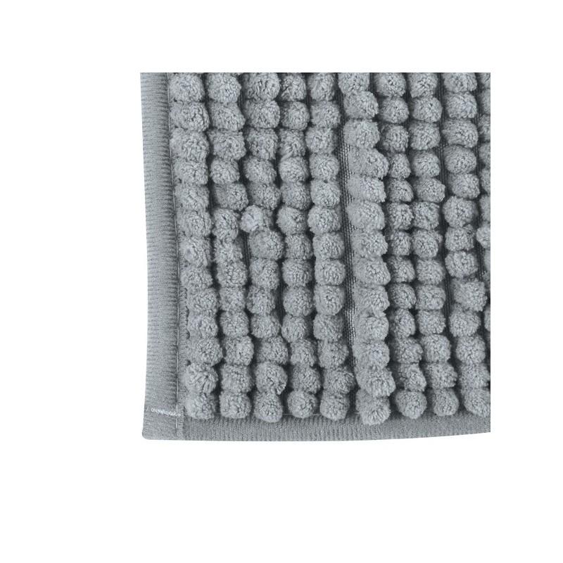 Spirella Tapis De Bain Microfibre CHENILLE 60x90cm Gris Clair MSV