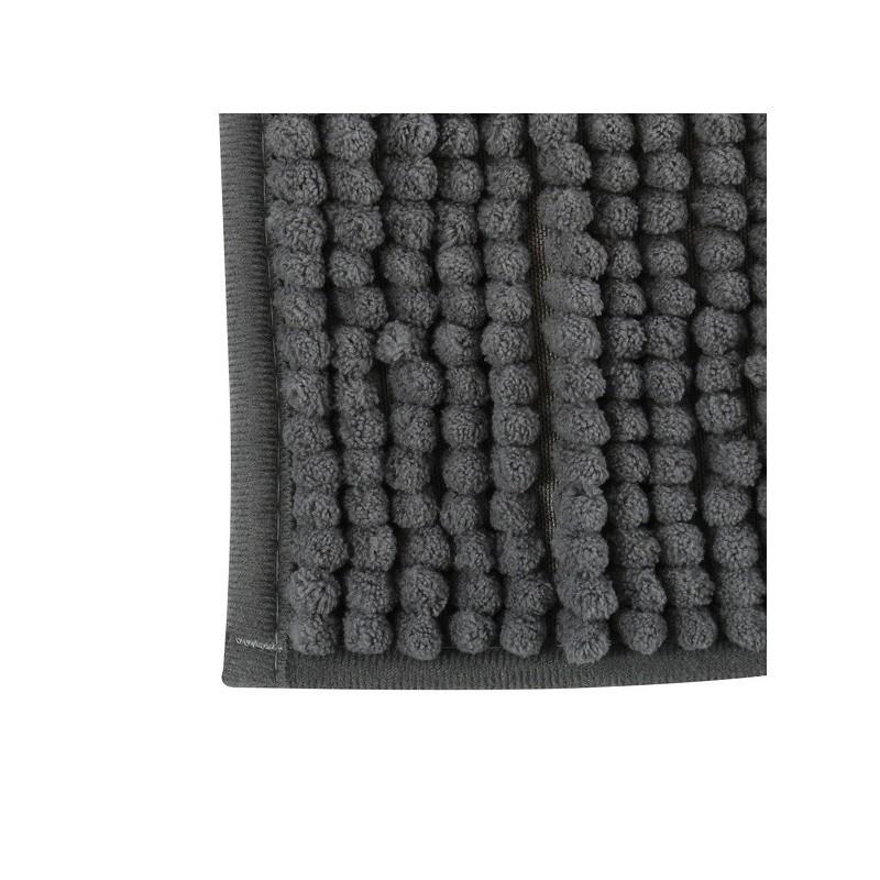 Spirella Tapis De Bain Microfibre CHENILLE 60x90cm Gris MSV