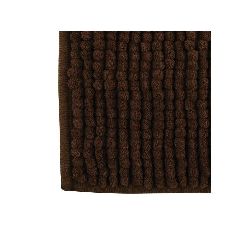Spirella Tapis De Bain Microfibre CHENILLE 60x90cm Marron Chocolat MSV