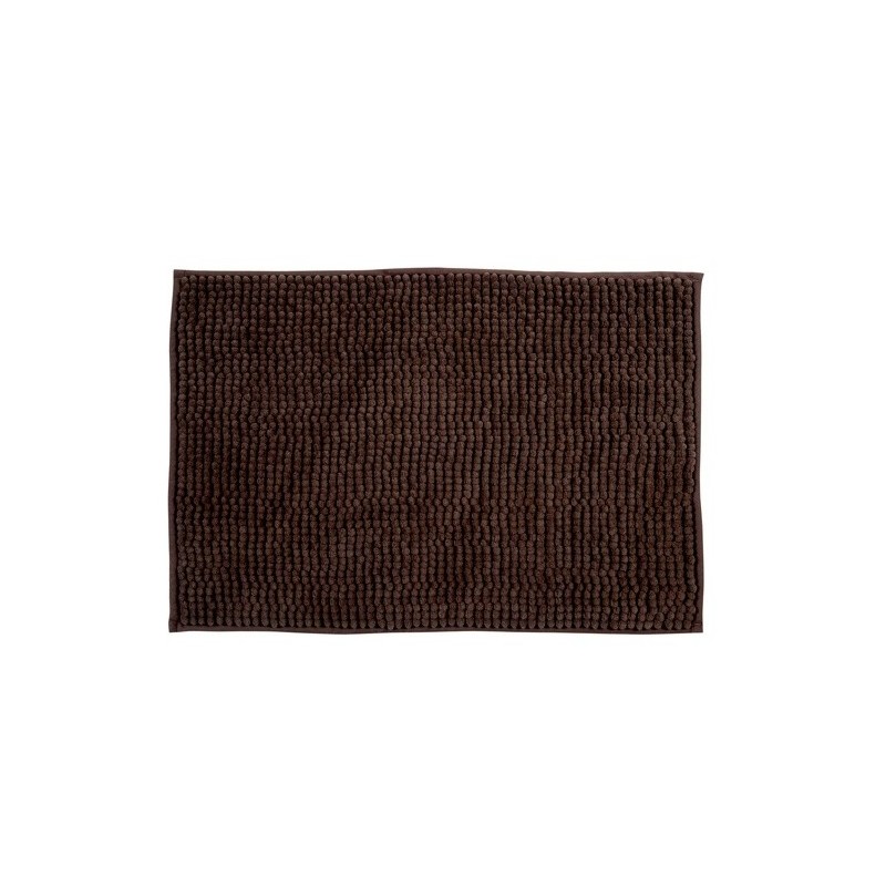 spirella Tapis de bain Microfibre CHENILLE 60x90cm Marron Chocolat MSV
