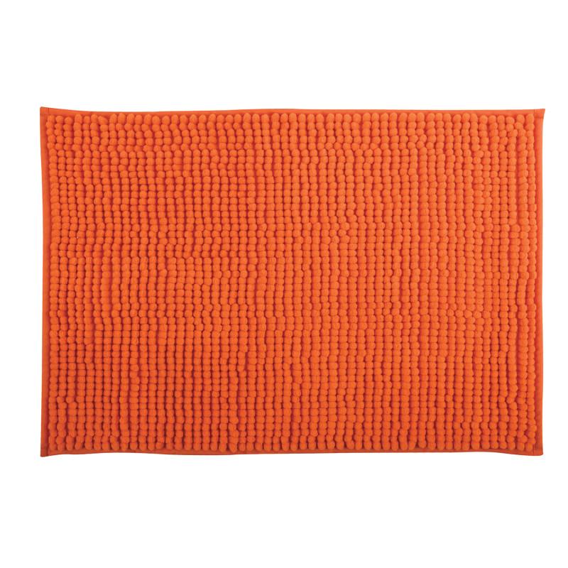spirella Tapis de bain Microfibre CHENILLE 60x90cm Orange MSV