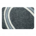 Spirella Tapis De Bain Microfibre CURVE 55x65cm Gris Spirella