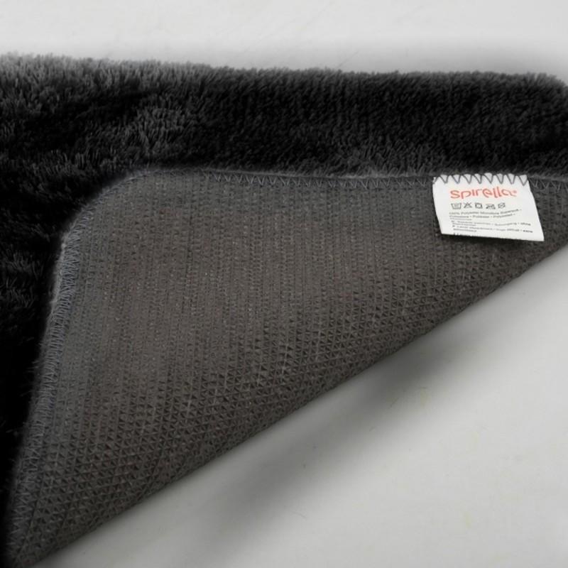Spirella Tapis De Bain Microfibre FINO 50x80cm Noir Spirella
