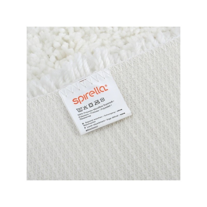 Spirella Tapis De Bain Microfibre HIGHLAND 55x55cm Blanc Spirella
