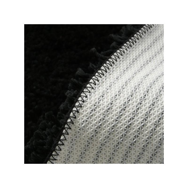 Spirella Tapis De Bain Microfibre HIGHLAND 55x55cm Noir Spirella