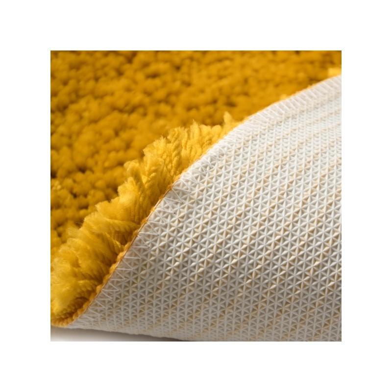 Spirella Tapis De Bain Microfibre HIGHLAND 55x55cm Safran Spirella