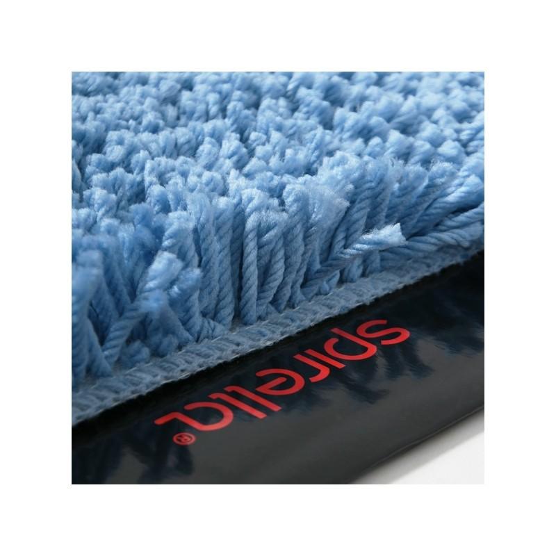 Spirella Tapis De Bain Microfibre HIGHLAND 55x65cm Bleu Ciel Spirella