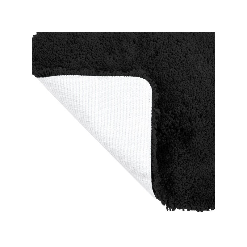 Spirella Tapis De Bain Microfibre HIGHLAND 55x65cm Noir Spirella