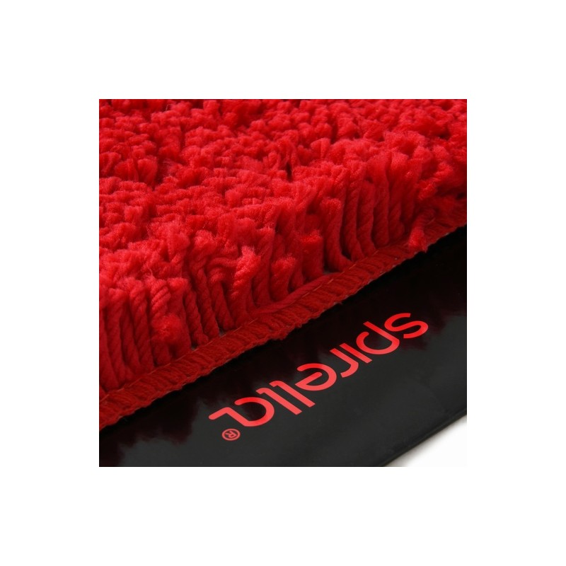 Spirella Tapis De Bain Microfibre HIGHLAND 55x65cm Rouge Spirella