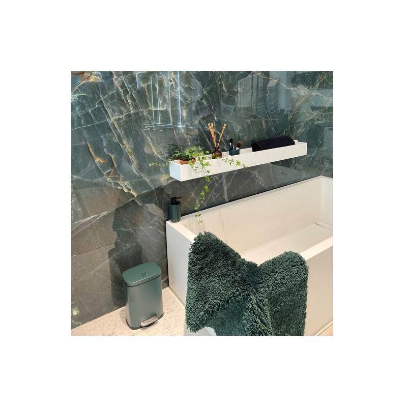 Spirella Tapis De Bain Microfibre HIGHLAND 55x65cm Vert Foncé Spirella