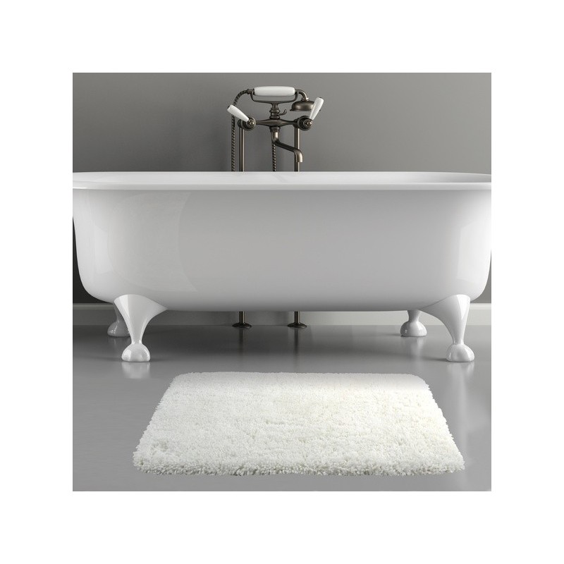 Spirella Tapis De Bain Microfibre HIGHLAND 70x120cm Blanc Spirella