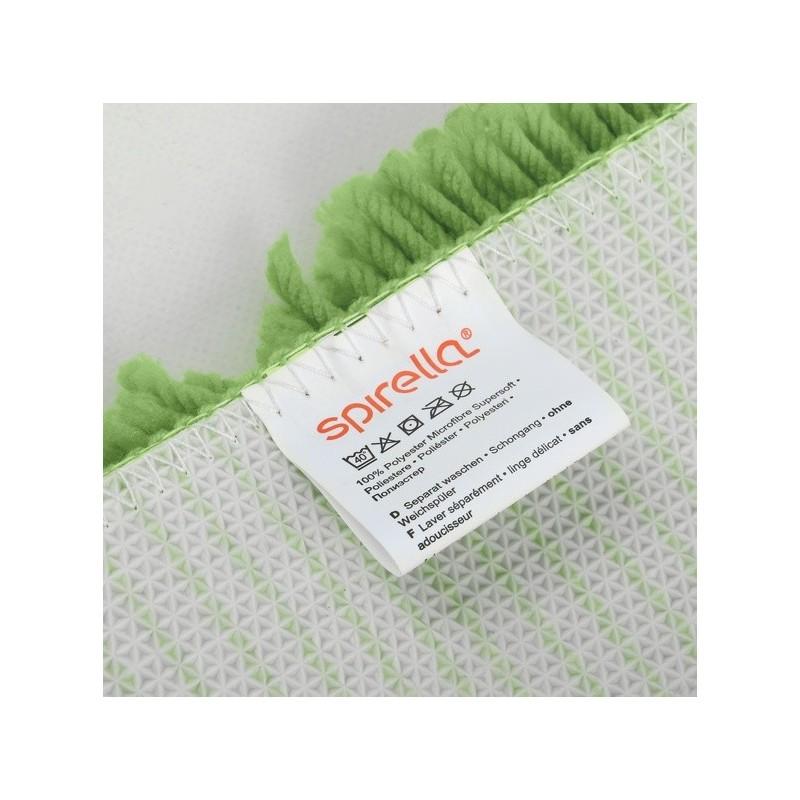 Spirella Tapis De Bain Microfibre HIGHLAND 70x120cm Vert Olive Spirella