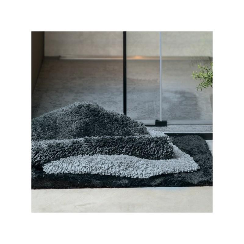 Spirella Tapis De Bain Microfibre HIGHLAND 80x150cm Gris Granit Spirella