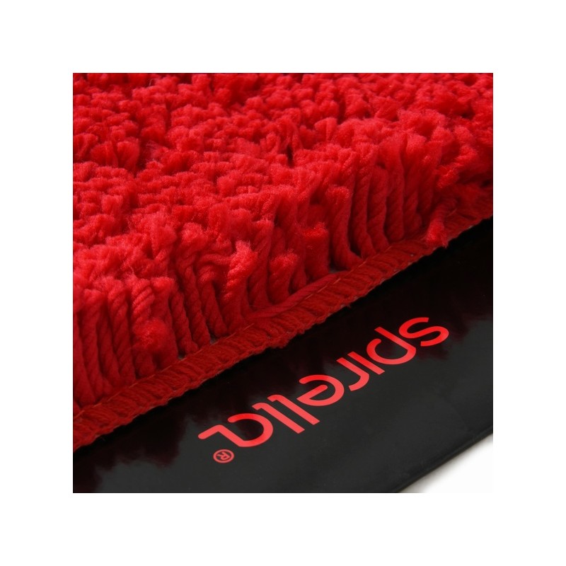 Spirella Tapis De Bain Microfibre HIGHLAND Ø60cm Rouge Spirella