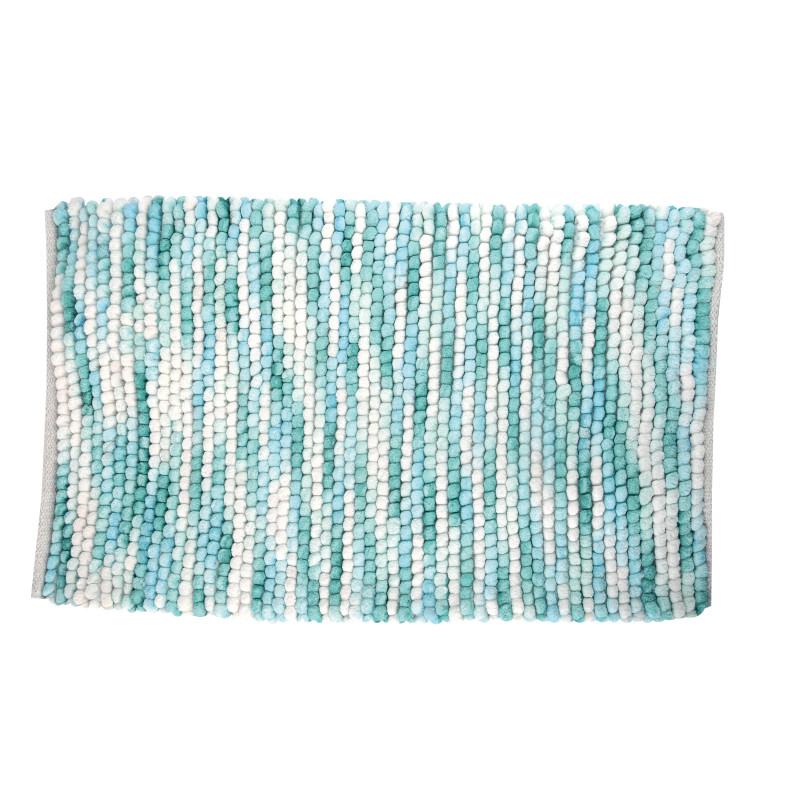 spirella Tapis de bain Microfibre KITO 50x80cm Bleu Ocean Spirella