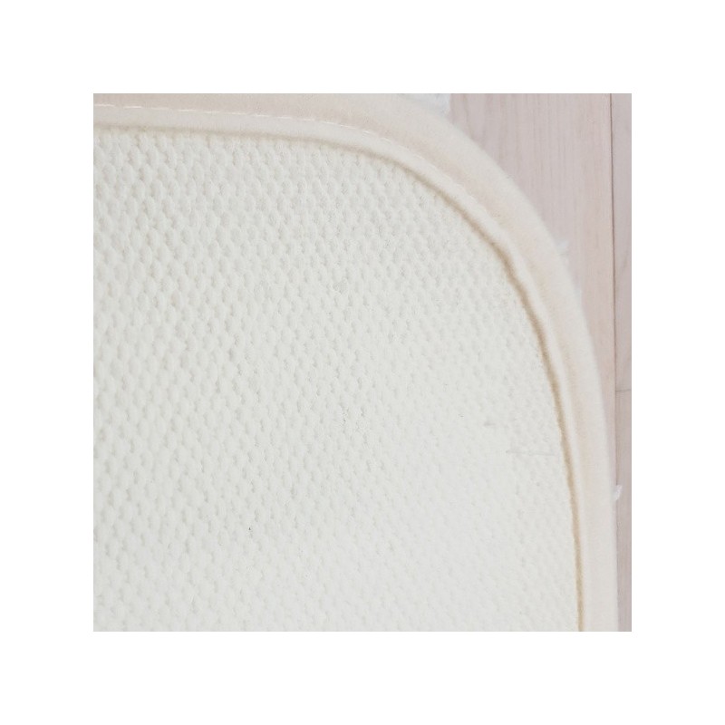 Spirella Tapis De Bain Microfibre LAMB 55x65cm Blanc Spirella