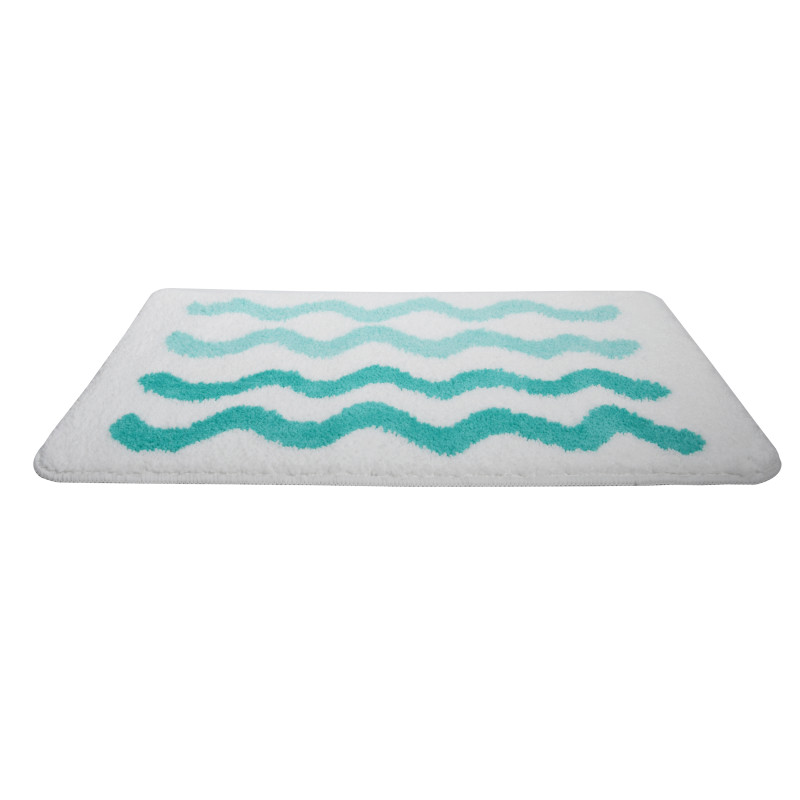 Spirella Tapis De Bain Microfibre NAMI 50x80cm Aqua Spirella