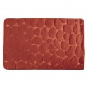 Spirella Tapis De Bain Microfibre PEBBLE 40x60cm Terracotta MSV