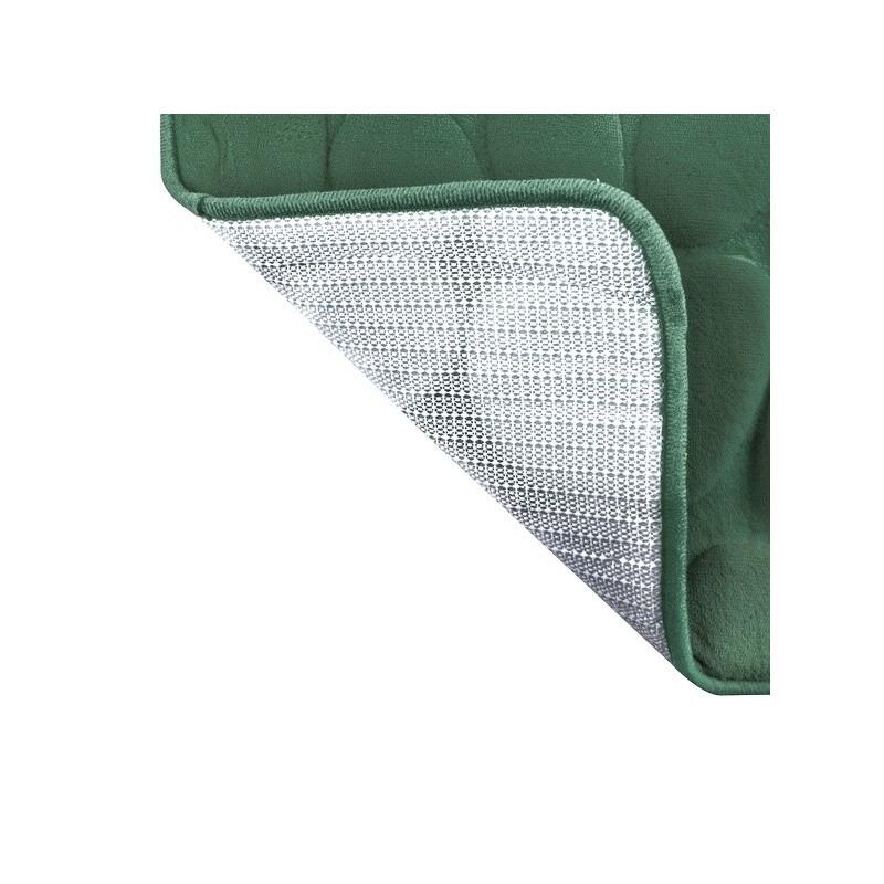 Spirella Tapis De Bain Microfibre PEBBLE 40x60cm Vert Basil MSV