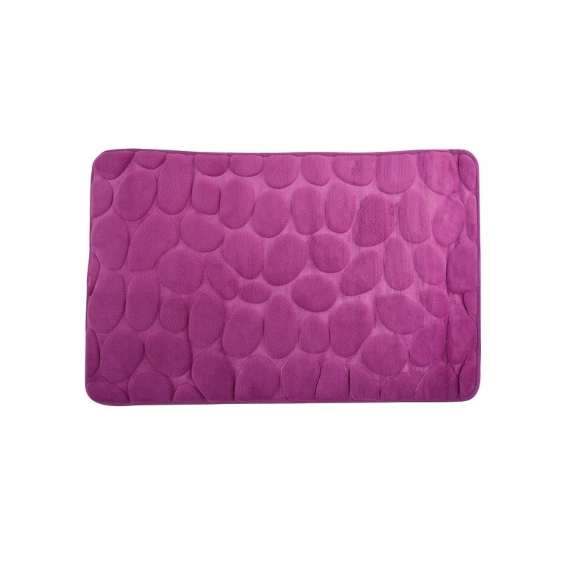 spirella Tapis de bain Microfibre PEBBLE 40x60cm Violet MSV